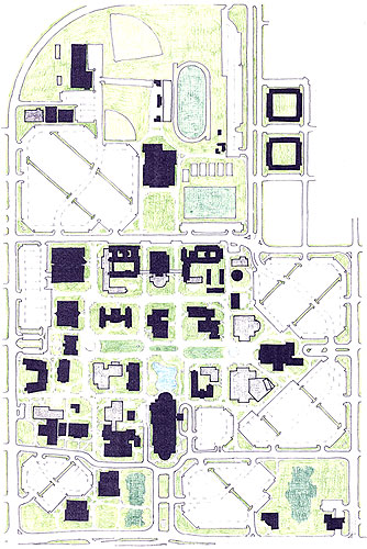 University Of Central Oklahoma Campus Map Interactive Map Sexiz Pix