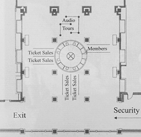 Better design of queue lines